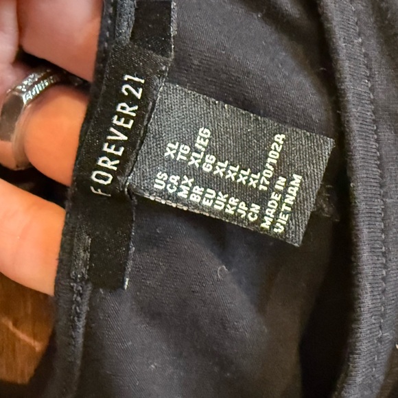 Forever 21 little Black Sleeveless Dress XL Black - Picture 4 of 6